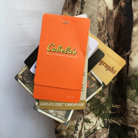 NWT XL Cabela’s Camouflage Camo Hunting Fishing Outdoors Men’s Pants - Picture 10 of 16